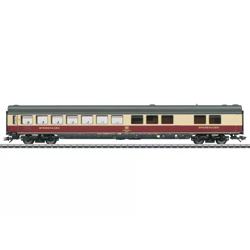 Märklin 43872 H0 TEE Rheingold Speisewagen WRümh 132, DB Epoche IV, Blau/Creme