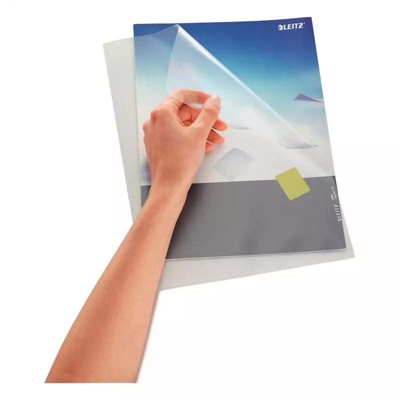 Leitz A4 Dokumentenhüllen, 0,13 mm PP, grün, 100er-Pack 40000055