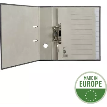 LEITZ Papierregister Blanko 20 Registerreiter A4 Weiß mit Universal-Lochung 12203085