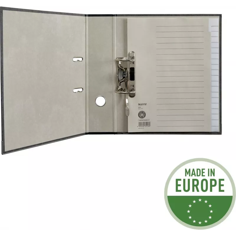 LEITZ Papierregister Blanko 20 Registerreiter A4 Weiß mit Universal-Lochung 12203085