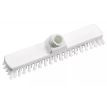 Haug Bürsten Scheuerbürste Weiß Kunststoff 28,0 cm breit (88100)