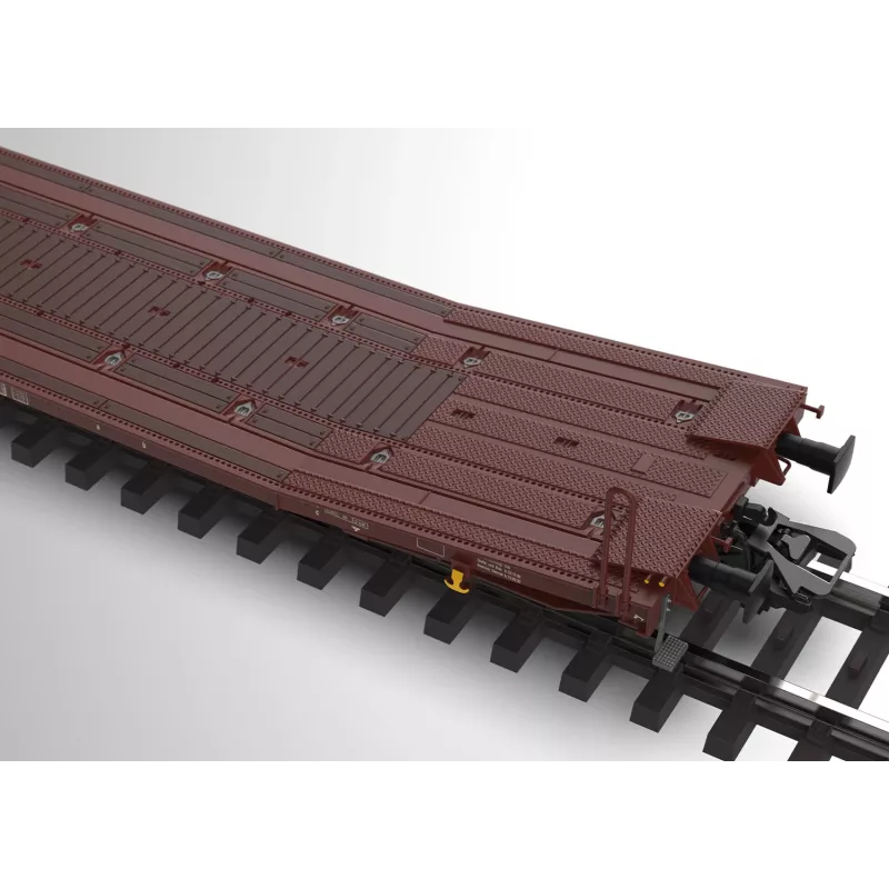 Märklin 47430 H0 Flachwagen-Paar Laads 800B der Transwaggon GmbH