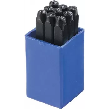 Brüder Mannesmann 9-teiliges Zahlenstempel-Set 10 mm (245-10)