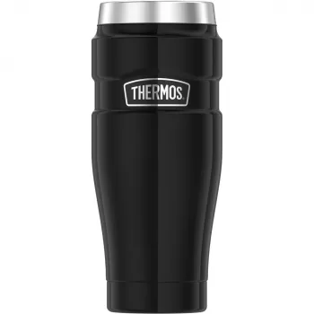 THERMOS Stainless King Thermobecher 470 ml Mattschwarz 4002233047