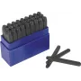 Brüder Mannesmann 27-teiliges Buchstaben-Schlagstempel-Set 6 mm (244-6)