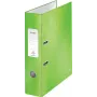 Leitz 180° WOW A4 Aktenordner mit Hebelmechanik, Rundring, Karton, Grün, 600 Blatt, 80 g/m² (10050054)