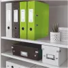 Leitz 180° WOW A4 Aktenordner mit Hebelmechanik, Rundring, Karton, Grün, 600 Blatt, 80 g/m² (10050054)