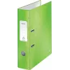 Leitz 180° WOW A4 Aktenordner mit Hebelmechanik, Rundring, Karton, Grün, 600 Blatt, 80 g/m² (10050054)