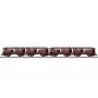 Märklin 086234 Z Autotransportwagen-Set Laae 540 der DB