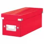 Leitz Click & Store WOW CD/DVD-Aufbewahrungsbox 160 Discs Rot Karton (60410026)