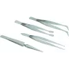 Brüder Mannesmann M 615 Präzisions-Pinzettenset, 4-teilig, Edelstahl, 110 mm