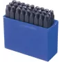 Brüder Mannesmann 27-teiliges Buchstabenstempel-Set 3 mm (243-B-3MM)
