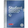 BRUNNEN Premium Student College Block A4 liniert mit Randlinien, 5er-Pack 1067127