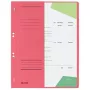 LEITZ Ösenhefter DIN A4 Manila-Karton Rot 250 g/m² Amtsheftung 90 mm Vorderdeckel 50er-Pack (3741-00-25)