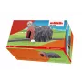 Märklin H0 eingleisiger Tunnel mit detailliertem Steinbogenportal, Grau und Orange 72202