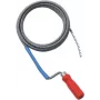BRÜDER MANNESMANN Rohrreinigungsspirale Standard 16 mm x 2,3 m mit T-Mutter-Kupplung (49905)