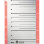 LEITZ A4 Karton-Trennblätter, rot, 25 Blatt (16523025)