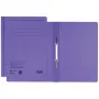LEITZ Rapid A4 Aktenordner, Manila-Karton, Violett, 250 g/m², 250 Blatt Kapazität, Metallmechanik, 25er-Pack (3000-00-65)