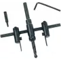 Brüder Mannesmann Verstellbarer Kreisschneider 30-120 mm mit HSS-Klingen (537)