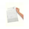LEITZ 47960000 A4 Lochhülle, Polypropylen 0,07 mm, Transparent, 100er Pack