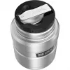 THERMOS SK Food Jar Isolierbehälter für Lebensmittel Schwarz/Silber 470 ml 4001233047