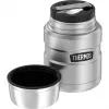 THERMOS SK Food Jar Isolierbehälter für Lebensmittel Schwarz/Silber 470 ml 4001233047