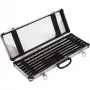BRÜDER MANNESMANN 11-teiliges Steinbohrer-Set im Etui mit Sichtfenster | Wolframcarbid-Spitzen | DIN 8039 | M12587