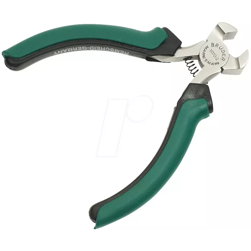 Brüder Mannesmann Green Line Vornschneider Elektronik 115 mm Werkzeugstahl Grün/Silber/Schwarz M 1070-2