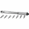 Brüder Mannesmann M18314 Drehmomentschlüssel-Set 5-25 Nm, 1/4 Zoll Antrieb, 19-teilig