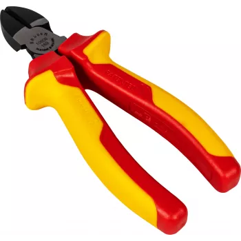 BRÜDER MANNESMANN VDE Seitenschneider 160 mm, isolierter Seitenschneider für Arbeiten unter Spannung, 1000V AC 10606