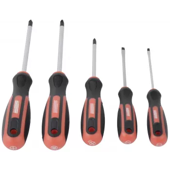 Brüder Mannesmann 12-teiliges Schraubendreher-Set Schlitz, Phillips & Pozidriv M11305