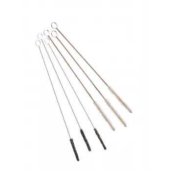 Haug Bürsten Düsenbürsten-Set Weiß Schwarz Edelstahl (81167)