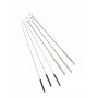 Haug Bürsten Düsenbürsten-Set Weiß Schwarz Edelstahl (81167)