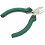 BRÜDER MANNESMANN GREEN LINE Elektronik-Seitenschneider 115 mm, Werkzeugstahl, Grün/Silber/Schwarz 1070 1