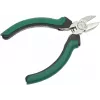 BRÜDER MANNESMANN GREEN LINE Elektronik-Seitenschneider 115 mm, Werkzeugstahl, Grün/Silber/Schwarz 1070 1