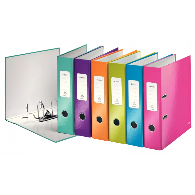 LEITZ WOW 180° Aktenordner A4 80 mm sortierte Farben (10er-Pack) 1005-10-99