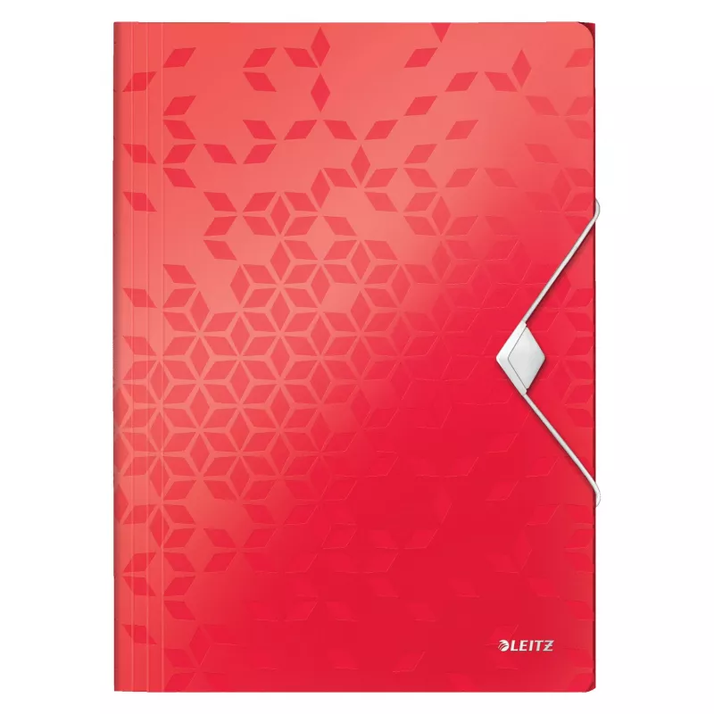Leitz WOW A4 Präsentationsbuch Polypropylen Rot Hochformat 40 Hüllen 80 Blatt 45990026