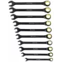BRÜDER MANNESMANN Q25210 Quantool Ring-Maul-Schlüssel-Set 10-teilig 8-19 mm