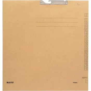 LEITZ Hängehefter für Röntgenfilme, extra groß, Naturbraun 2050-00-00