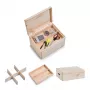 Zeller 13326 Allzweckkisten-Set mit Deckel, 3-tlg., Nadelholz
