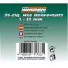 Brüder Mannesmann M54341 25-teiliges HSS-Spiralbohrer-Set, 1-13 mm im Metallkoffer