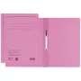LEITZ Rapid Heftmappe, DIN A4, Manila-Karton, Rosa, 250 g/m², 250 Blatt Fassungsvermögen, 25er-Pack (3000-00-22)