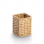 Zeller Stiftehalter Papiergeflecht Natur 8 x 8 x 10,7 cm (15210)