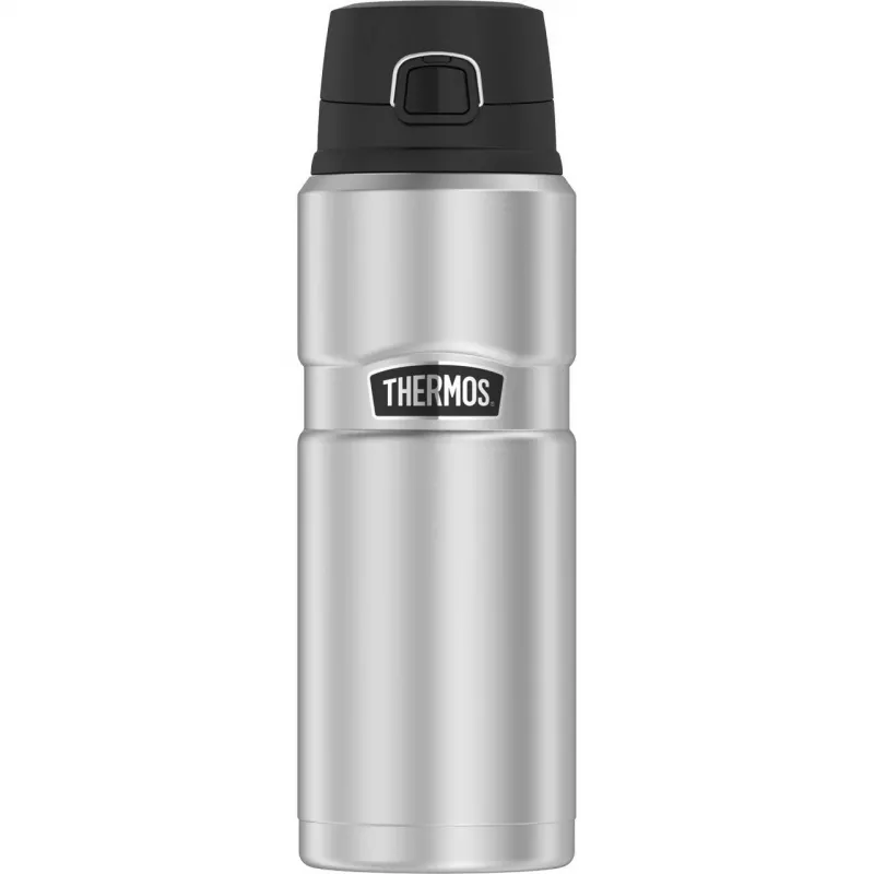 THERMOS Stainless King vakuumisolierte Flasche 700 ml Schwarz 4010233070