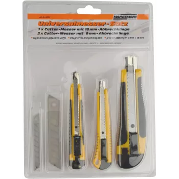 Brüder Mannesmann M60125 Universal-Messerset