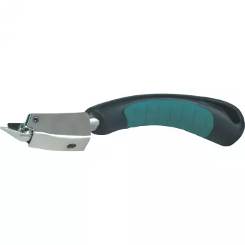 Brüder Mannesmann M48435 Heftklammernentferner, Stahlklauen, Silber/Schwarz