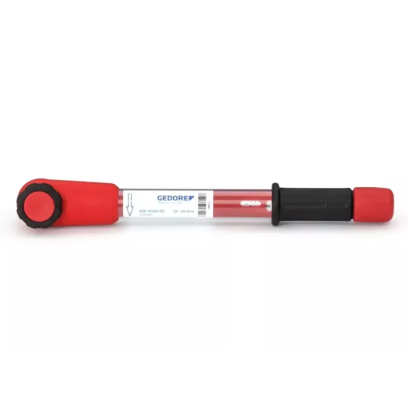 Gedore VDE 4508-05 3079066 Isolierter Drehmomentschlüssel 1/2 inch Antrieb 10-50 Nm