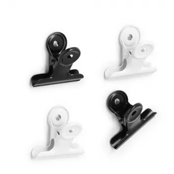 Zeller Magnetische Clips Schwarz Metall 4,0 x 1 Set (11264)