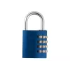 ABUS 488078 Massives Messingschloss mit gehärtetem Stahlbügel, 45 mm Gehäuse, verschiedenschließend, 2 Schlüssel ABVS48807