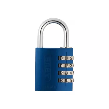 ABUS 488078 Massives Messingschloss mit gehärtetem Stahlbügel, 45 mm Gehäuse, verschiedenschließend, 2 Schlüssel ABVS48807
